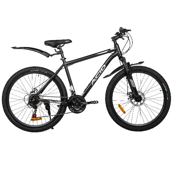 Велосипед 26' ACID F 600 D Black Flat/Silver 2026