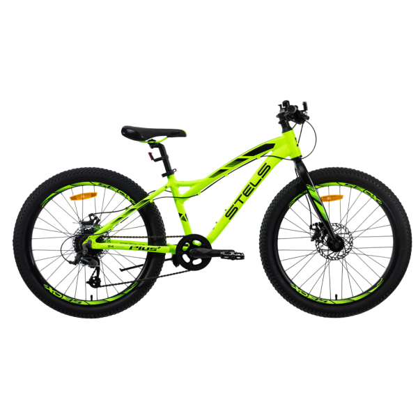 Велосипед Stels Adrenalin MD 24" V010 Неоновый-лайм (LU091583)