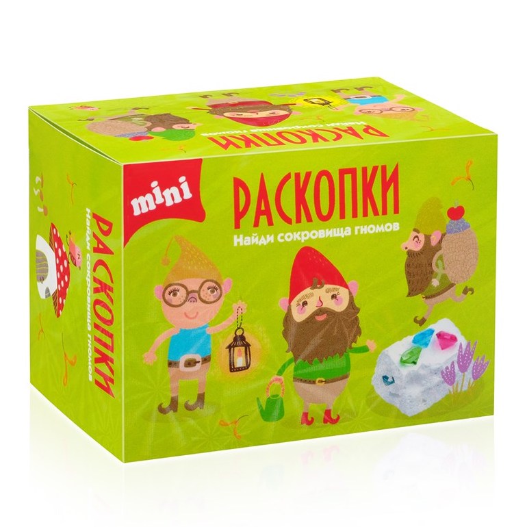 Раскопки "Сокровища  гномов", мини-набор