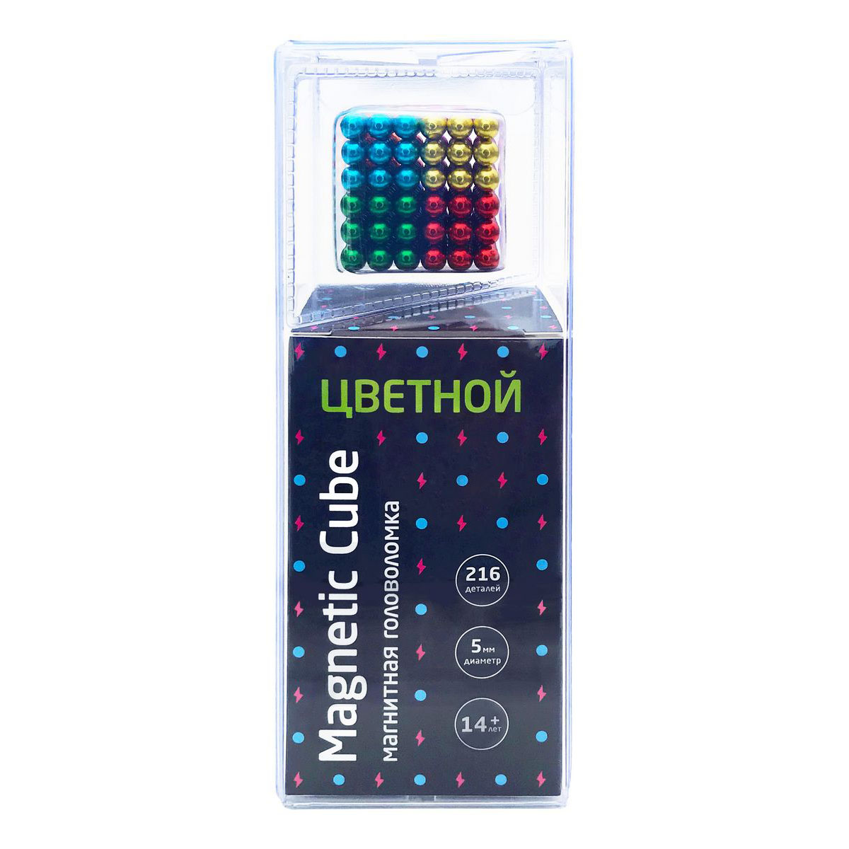 Magnetic Cube, Разноцветный, 216ш/5мм