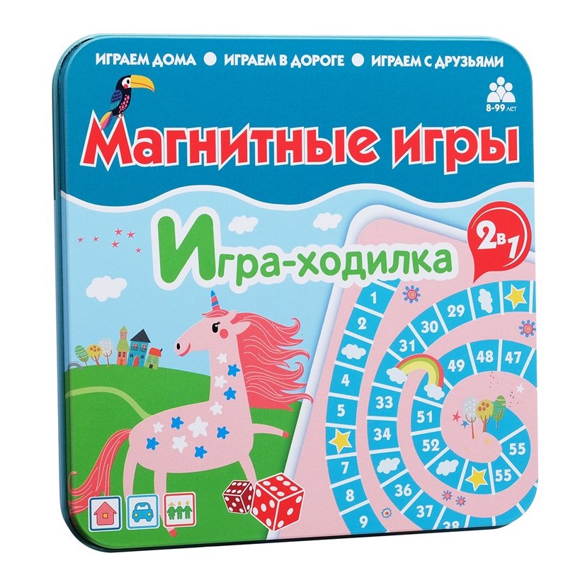 Ходилка Единороги, магнитная игра