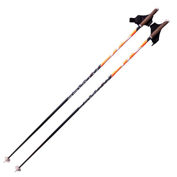 Палки STC 130 X-Race Orange 100% углеволокно
