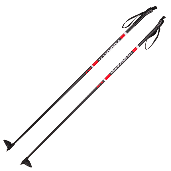 Палки VUOKATTI 100 Black/Red 100% стекловолокно