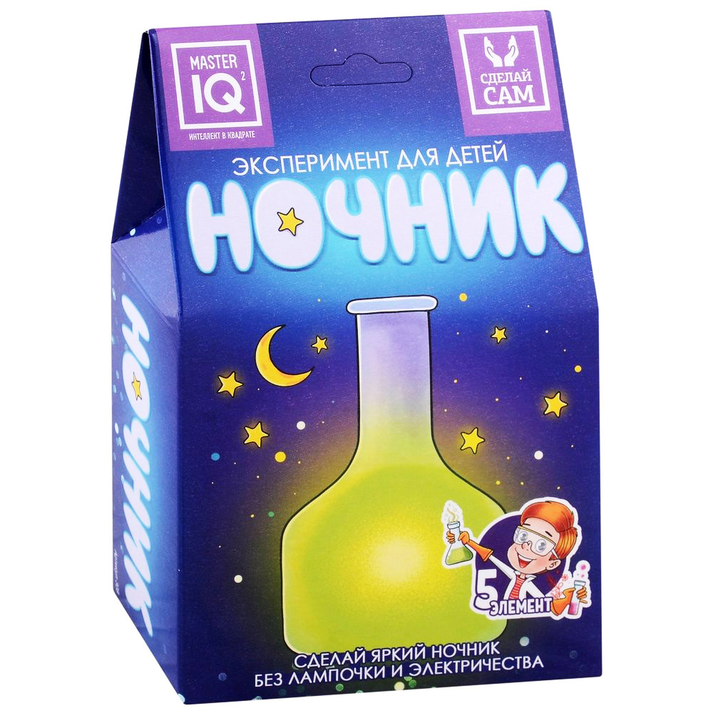 Опыт-домик "Ночник"