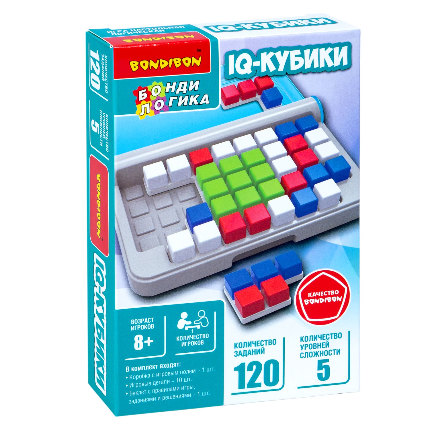 IQ-Кубики, логическая игра БондиЛогика