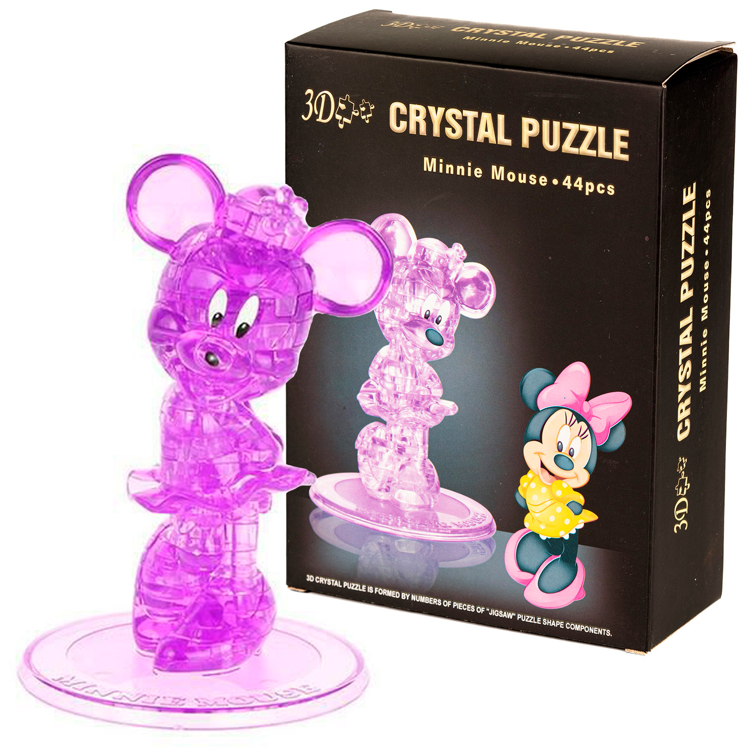 3D-Пазл "Минни-Маус" Crystal Puzzle, Пурпурная