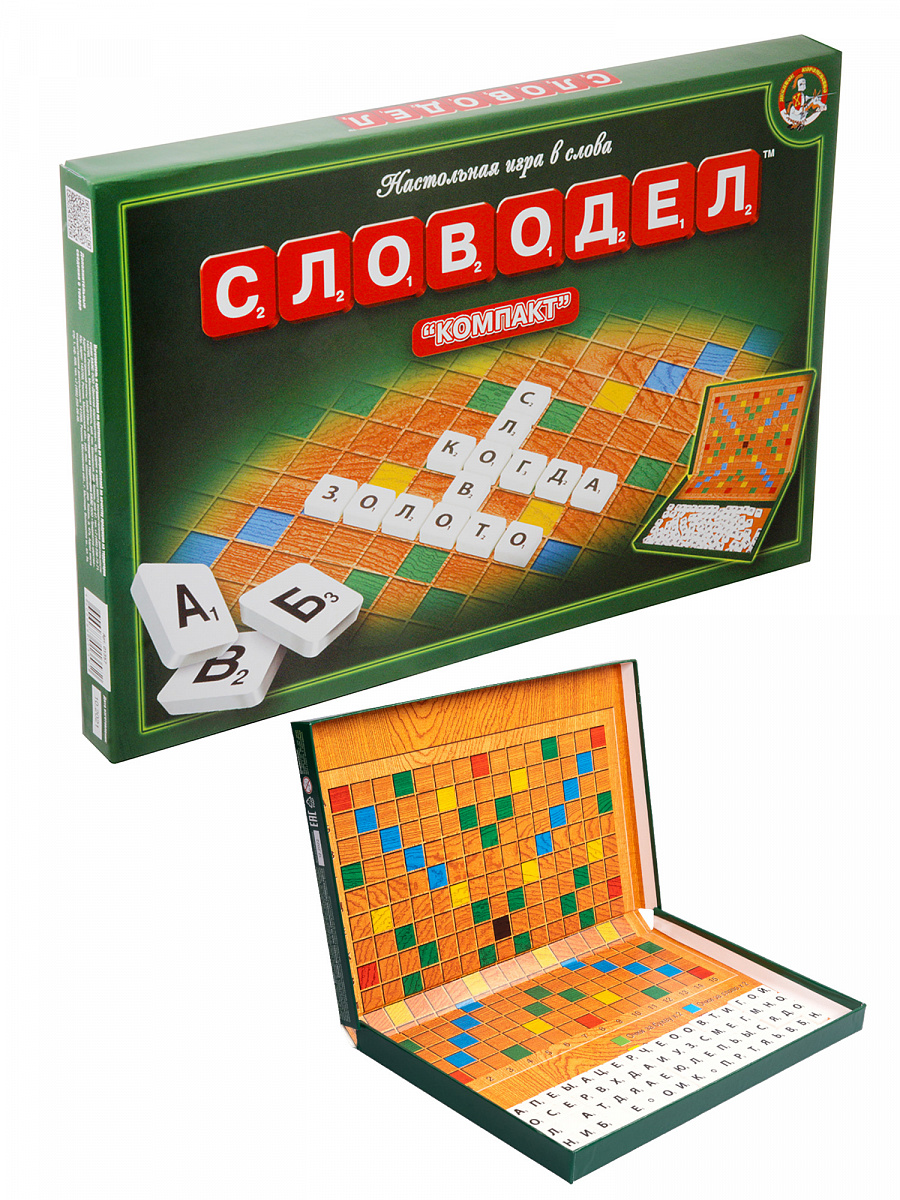 Настольная игра Словодел Компакт