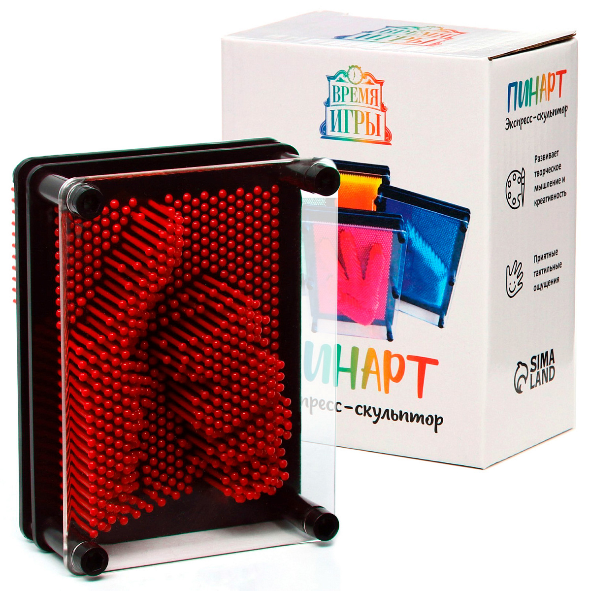 Экспресс-скульптор "PinART" Мини красный 9.5х12.5см